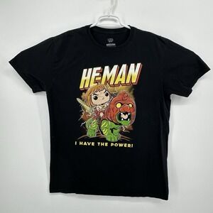 HE-MAN AND THE MASTERS OF THE UNIVERSE "I have the Power" T-Shirt FUNKO Size L